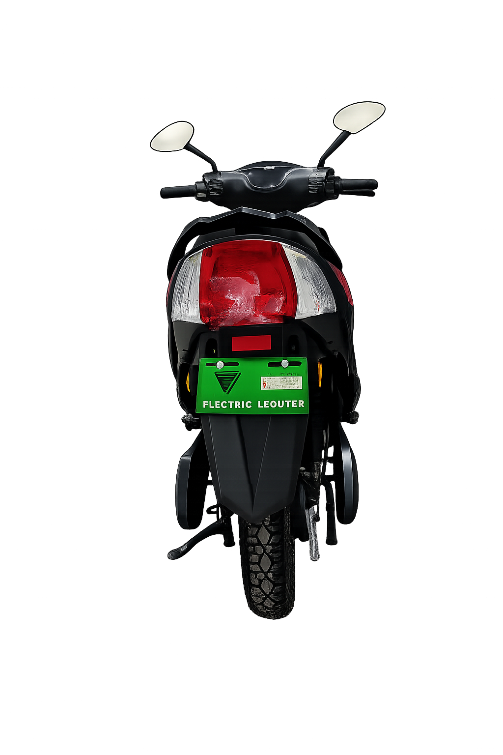 Franklin EV POWER Midnight Black – back view